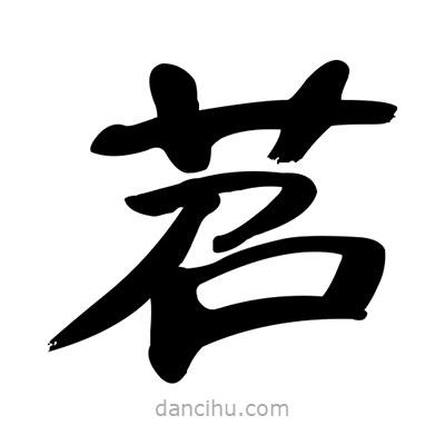 張有清寫的隸書苕