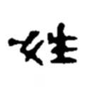 姓書(shū)法圖片