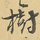 樹書法圖片