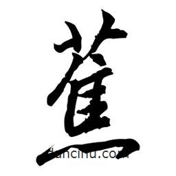 蕉書法圖片