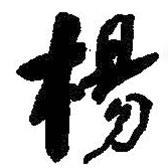 楊書法圖片