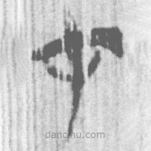 上博简写的篆书在