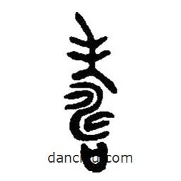篆刻字典寫(xiě)的篆書(shū)壽