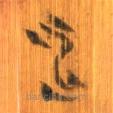 清华简写的篆书水