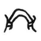 甲骨文写的篆书虹