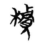 簡(jiǎn)帛寫(xiě)的篆書(shū)樻