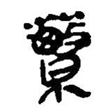 簡(jiǎn)帛寫的篆書繁