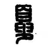 篆刻字典寫(xiě)的篆書(shū)夏