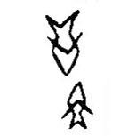 漢語古文字字形表寫的篆書遘