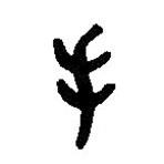 篆刻字典写的篆书手