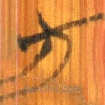 清華簡(jiǎn)寫的篆書方