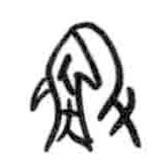 甲骨文寫的篆書漁