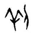 漢語古文字字形表寫的篆書牝