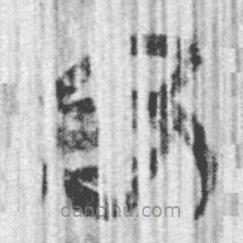 简帛写的篆书君