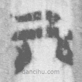 上博简写的篆书亓