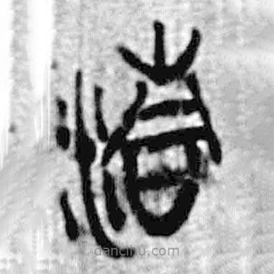 简帛写的篆书清