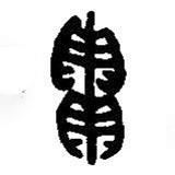 篆刻字典寫的篆書毌