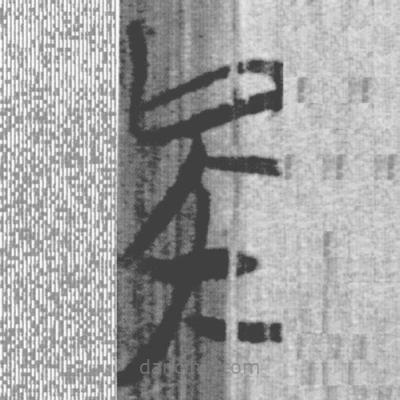 上博简写的篆书矣