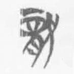 簡(jiǎn)帛寫的篆書龍