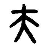 篆刻字典寫的篆書夫