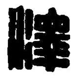 篆刻字典寫的篆書澤