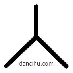 印篆體寫的篆書人